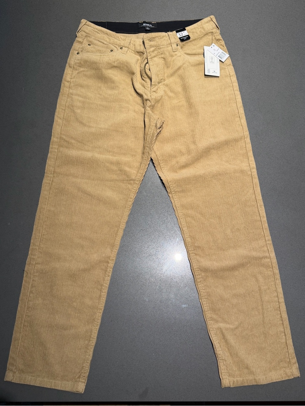 Rip Curl Men's Tan Corduroy Pants